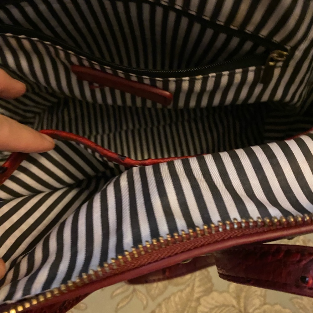 MK BELTED COLLECTION OSTRICH TOTE - Picture 9 of 12